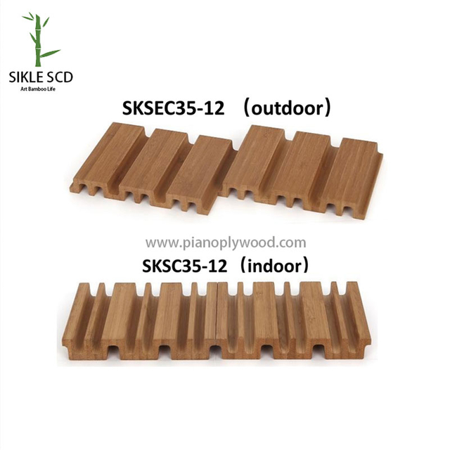 SKSEC35-12 (välistingimustes), SKSC35-2 (siseruumides) bambusest vooder