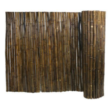 Carbonized Bamboo Fence Nature Outdoor SIKLE SCD bamboo fencing