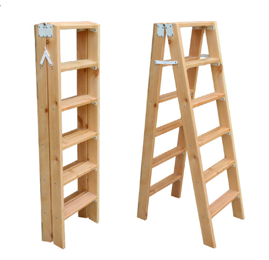 Wood Herringbone Ladder