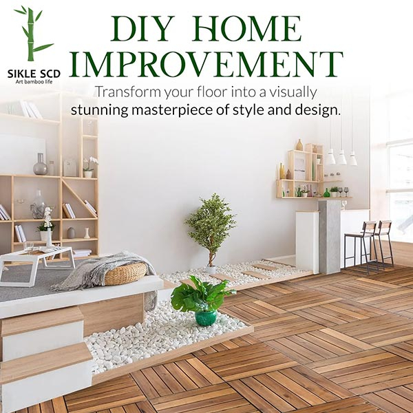 इंटरलॉकिंग लकड़ी के फर्श